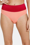 Zivame Anti-Microbial High Rise Full Coverage Tummy Tucker Hipster Panty (Pack of 2) - Multicolor — thumbnail 3